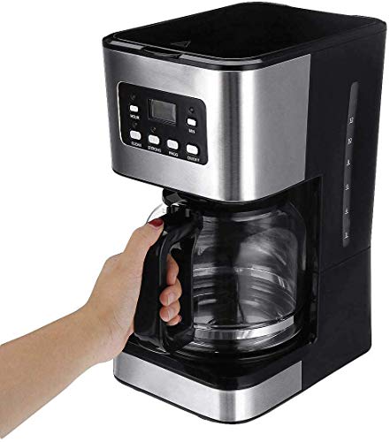 PXX Kaffeemaschine Kaffeeautomat, Kaffeeautomat 12 Tassen, Halbautomatische Dampf Kaffeemaschine, Für Espresso… – Bild 5