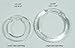 Clear Plastic Split Rings for Shades & Valances, Large, 25/pkg