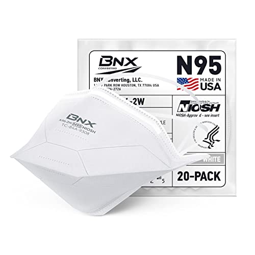 BNX N95 Mask NIOSH Certified MADE IN USA Duckbill Style Particulate