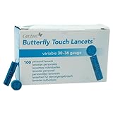 Genteel | Butterfly Touch Lancets | Polished