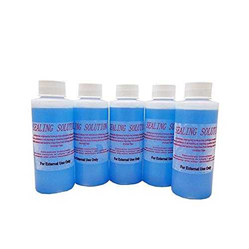 Money Saver Supply Bundle 5 Bottles of Concentrated Sealing Solution (Makes 5 Gallons) Compare To Pitney Bowes EZ Seal, (600 Postage Meter Labels) + Envelope Dabber Bottle - Thumbnail 3