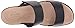 crocs Women's A-Leigh 2 Strap Mini W Wedge Sandal, Black/Black, 9 M US
