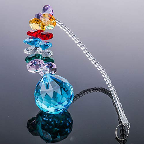 H&D 30mm Crystal Ball Prism Rainbow Maker Collection Hanging Suncatcher Wedding Favors