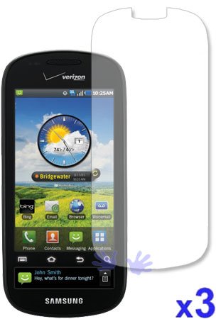 Samsung i400 Continuum Crystal Clear Screen Protector ( 3 Pack ) Samsung i400 Continuum Crystal Clear Screen Protector ( 3 Pack )