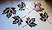 Metal Wall Art Maple Leaves Set of 6