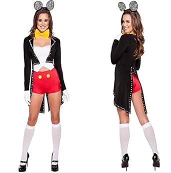 Gh Sexy Mickey Cartoon Cute Halloween Costume Cosplay Cosplay Dance Amazon Co Uk Clothing