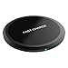 GEARGO Wireless Charger Charging Pad for iPhone X, iPhone 8/8 Plus, Wireless Fast Charging for Galaxy S8/S8+/S7/S7 edge/S6 edge+, and Note 5 (AC Adapter Not Included) (black)