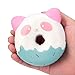 Kawaii Squishies Panda Donuts Cat Squishy Scented Slow Rising Stress Relief Toy (A)
