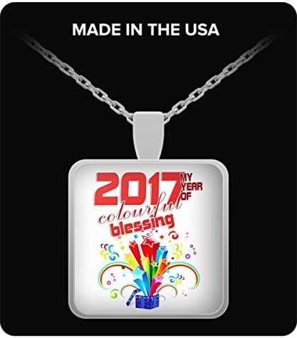 My Year Of Colourful Blessing - Pendent Necklace