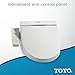 TOTO SW2034#12 C100 Electronic Bidet Toilet Cleansing Water, Heated Seat, Deodorizer, Warm Air Dryer, and PREMIST, Elongated, Sedona Beige