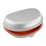 Beats Solo 2 Headphones Carrying Case/Travel Bag with Space for Cable, Parts and Accessories (Luxe Silver)