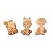 Just For Laughs 3D Cookie Cutters, Pets 3-pack (Dog, Goldfish, Cat)