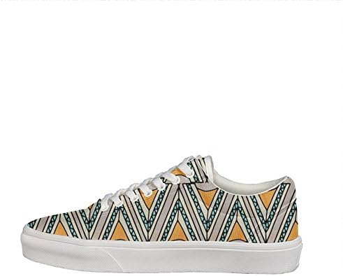 tipi pattern bohemian style Women's Fashion Sneakers Casual Sport Shoes