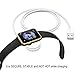 Compatible with Apple Watch Magnetic Wireless Charger Pad Charging Cable Cord Compatible with Apple Watch 38mm 40mm 42mm 44mm Series 4 3 2 1