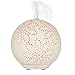 SpaRoom FloraMist Essential Oil Diffuser and Cool Mist Aromatherapy and Ceramic Misting Floral Pattern Oil Diffuser, 100ml