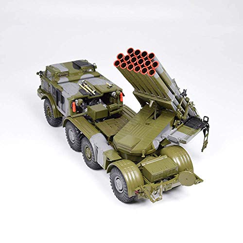 XHH Panzermodell Militärisches Panzermodell, Raketenwerfer BM-27 im Maßstab 1:43 Modell aus UDSSR-Legierung, Spielzeug… – Bild 4