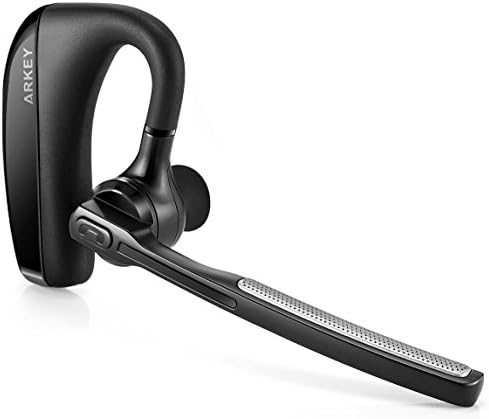 Bluetooth Headset, Arkey burds Wireless Earpiece Earphone With 8-10 Hours Talk Time For driving, Noise Canceling And Hands Free Earbuds With Mic For iPhone Android Cell Phones (Upgraded Version)