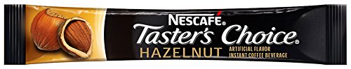 Nescafe Taster's Choice Instant Coffee Beverage, Hazelnut, 1.69 Ounce, Pack of 8