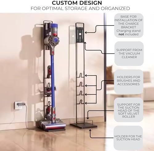 Suporte de Vácuo Compatível com Dyson