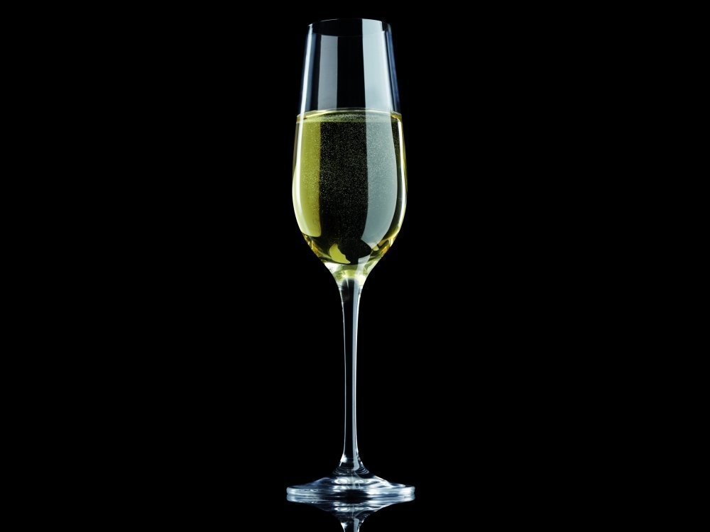 Maxwell & Williams Vino Champagne Flutes, Glass, 18 ml, Set of 6 Champagne / Prosecco Glasses in Gift Box