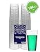 ELITE SELECTION Clear Disposable Plastic Cups 14 Oz. Pack Of (100) Fancy Hard Plastic Cups - Party Accessories - Wedding - Cocktails- Tumblers