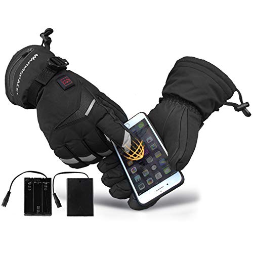 Verwarmde handschoenen voor vrouwen en mannen Elektrische handschoenen Handwarmer handschoenen Op batterijen voor… - Image 5