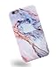 Wastou [Marble Stone Pattern Series] Soft TPU Creative Case for iPhone 6 6S 4.7 Inch (Colored Stone)