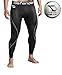 Defender Men's Compression Tights Pants Underlayer Skin Sports Hockey BS_L