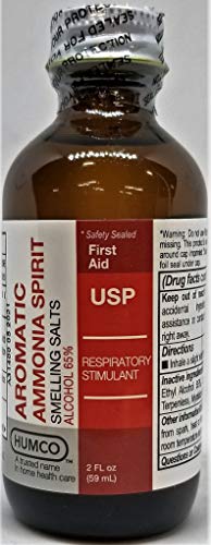 Humco Aromatic Ammonia Spirit USP 2 oz (Pack of 9)