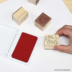 READY 2 LEARN Washable Stamp Pad - Red - Non-Toxic