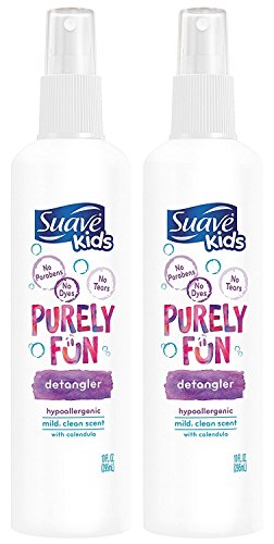 Suave Kids Detangler, Purely Fun, 10 Ounce (Pack of 2)