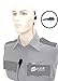 Pulsat EarHook Surveillance Mic Kit for Vertex Standard VX-231 VX-261 VX-351 VX-450 and EVX Digital Series EJ30 Commercial Series
