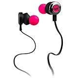 Monster Clarity HD In-Ear Headphones, Neon Pink