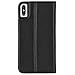 Case-Mate - Iphone XS Max Folio Case - Leather Wallet Folio - Iphone 6.5 - Black Leather