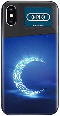 Xiaochao Glowing Case for iPhone, Led Light Case Glowing Light Up Logo Case Illuminate Cover Tempered Glass Back Cover Protective Case,iPhoneXSMAX