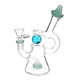 Mother Ship-Glass Glass Smokeless Rig Collectibles Tall 7.5 Inch