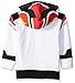 Nickelodeon Boys' Toddler Monster Machines Lets Blaze Hoodie, White, 5T