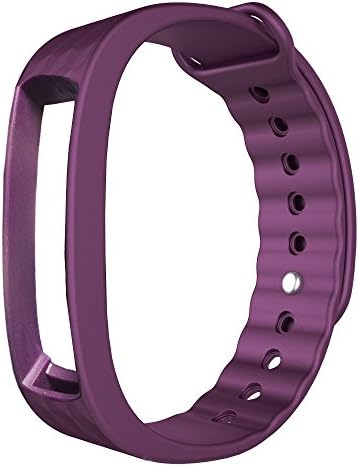 Heart Rate Monitor,Smart Fitness Band Activity Tracker Bracelet Sports Wristband (Purple, Wristband)