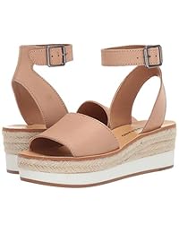 Lucky Brand Joodith Espadrille Sandalia de cuña para mujer, Gris, 11