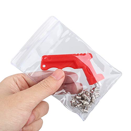 RAHATA 16 Pieces 1/4 inch Stainless Steel Track and Field Spikes for Running High Jump Long Jump with Wrench (Tartan Spikes) - Thumbnail 4