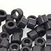 50 Pcs Small Type Dental Hygienist Silicone Instrument Color Code Rings Black