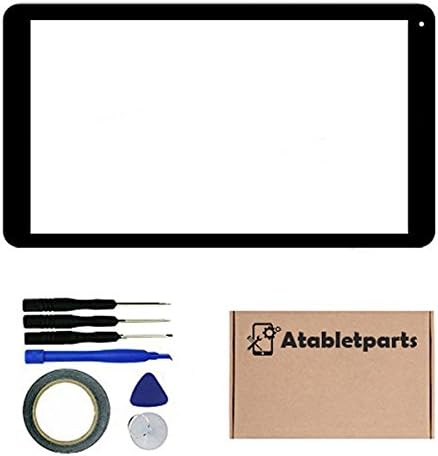 Atabletparts Touch Screen Digitizer Replacement for Ematic EGQ223 EGQ223BL EGQ223SKTL 10.1 Inch Tablet