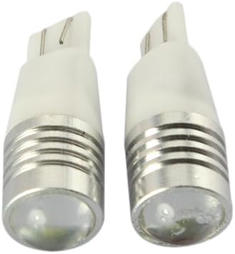 TabStore 1 Pair T10 7W Car LED Light Width Lamp Wedge LED Cree-16 Bulb Lamp - White, DC 12V