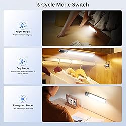 Lightbiz LED Closet Lights Motion Sensored,Under