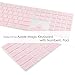 TOP CASE - Ultra Thin Silicone Soft Keyboard Cover Skin Compatible with Apple Magic Keyboard with Numeric Keypad Model: MQ052LL/A A1843 (US Layout, 2017 Released) - Rose Quartz