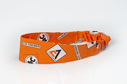 Allis Chalmers Tractor Logo Headband, Adult Size