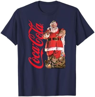 Amazon.com: Coca Cola Santa Holidays Are Coming Christmas T-Shirt