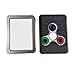 LandFox Fidget Hand Spinner Triangle Finger Toy Focus ADHD Autism Bag Toy Box Case (Blue)