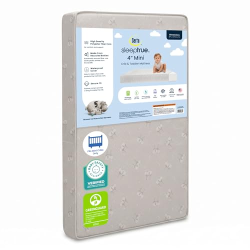 Serta SleepTrue Mini Crib Mattress