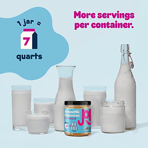 Almond Milk Unsweetened Plain Concentrate by JOI 27 Servings, Blend